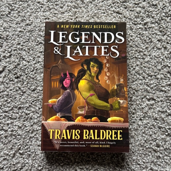 Legends & Lattes Travis Baldree NYT Bestseller Paperback - Picture 1 of 9